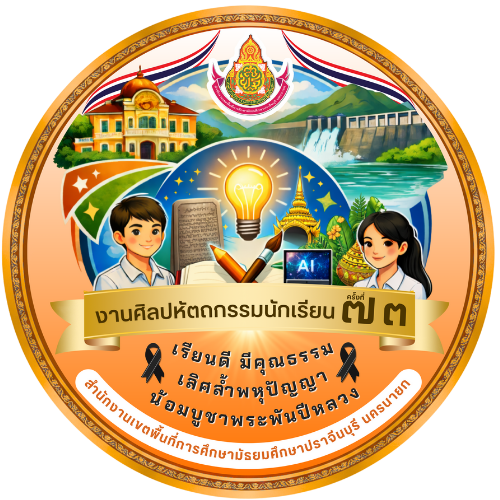 งานศิลปหัตถกรรมนักเรียนครั้งที่ 73 ระดับเขตพื้นที่การศึกษา สพม.ปราจีนบุรี นครนายก